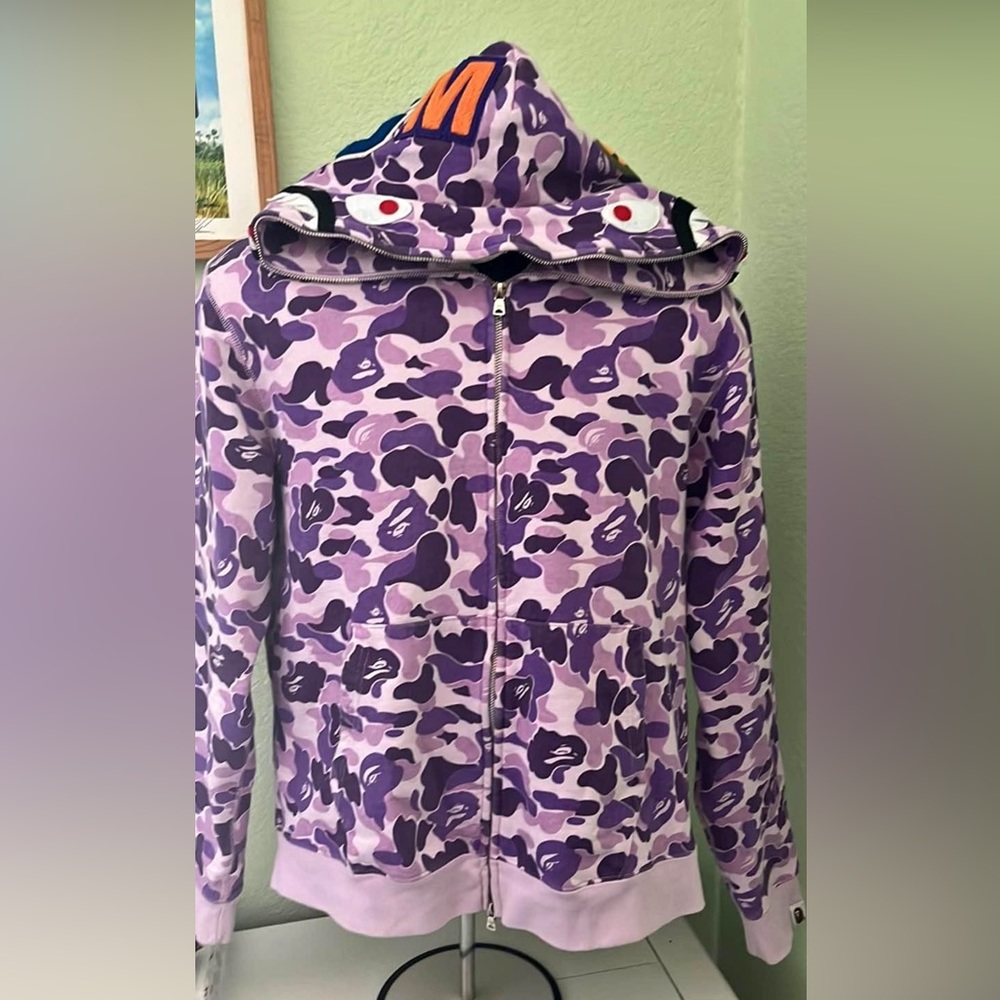 A Bathing Ape Taipei 12th anniversary shark hoodie